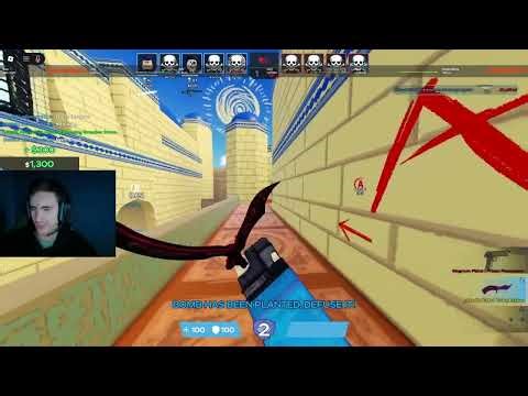 Roblox Defusal but I can only use Deagle on SINGAPORE SERVER!