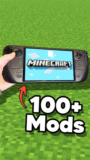 Dave Kratzy on Instagram: "Modded Minecraft on the Steamdeck? #minecraft #steamdeck #moddedminecraft"