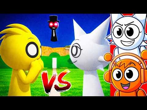 SPRUNKI vs CHICKEN OC FAMILY in GMOD?!