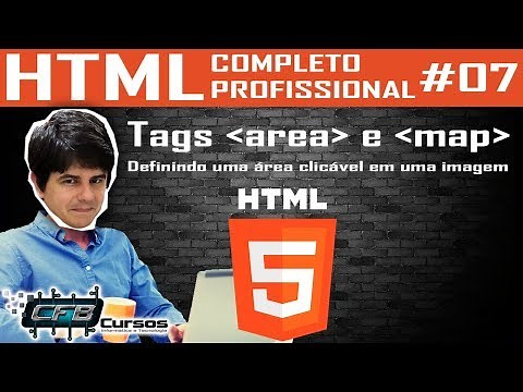 Tags area e map - Mapeando links - Curso de HTML Completo e Profissional #07