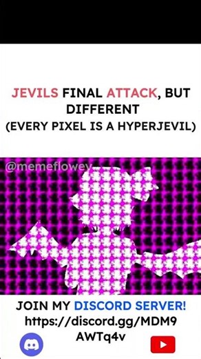 Bad Apple, But Made Of Jevils... #deltarune #undertale