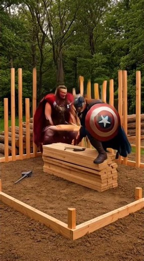 Marvel Builds a House: Avengers Construction Crew in Action