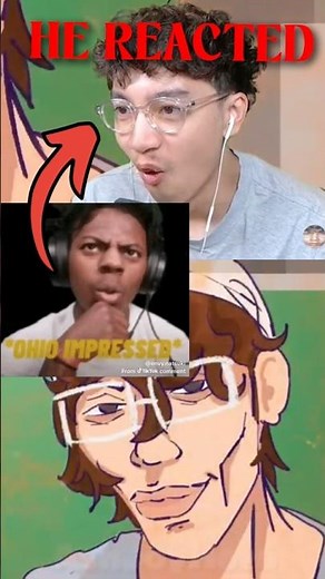 ​‪@7-ElevenZ‬ Reacts to my intro Animation (AKA glazes me for a minute) #animation #reaction