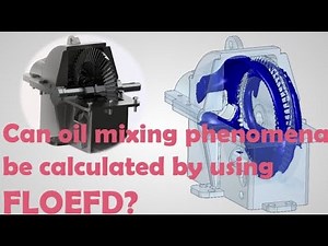 Simcenter FLOEFD can calculate the rotation and the free surface at the same time from V2020.2