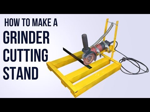Make Your Own Adjustable Angle Grinder Cutting Stand | Step-by-Step Tutorial