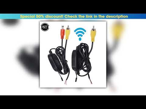 2 4g Wireless — Deal (2025): 2.4G Wireless Rear View Camera RCA Video Transmitter