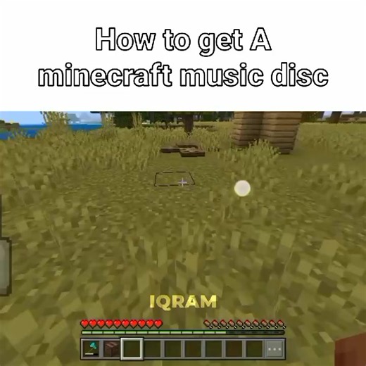 how to get the disc in Minecraft