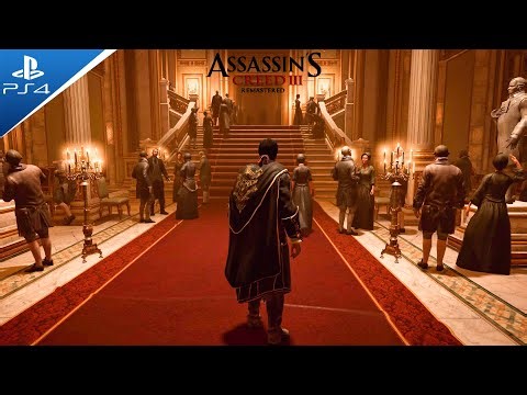 Assassin's Creed 3 Remastered - Ps4 Slim Gameplay (60FPS Unlocked)