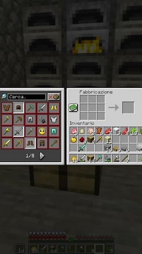 🔨🪓🚀Come craftare Armor Stand(supporto per armatura su Minecraft1.20.4 - Mini Guida #shorts