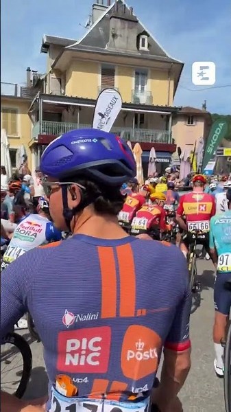 🇫🇷🚀 C’est parti pour le Tour Auvergne-Rhône-Alpes ! À voir sur Eurosport #cyclisme #shorts