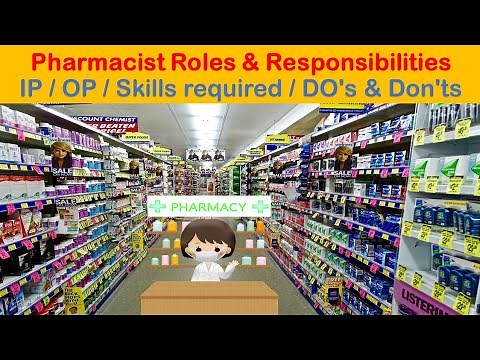 Hospital Pharmacist Roles and Responsibilities in Detail | Happy Pharmacists Day.