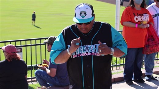 All of us dancing along to Al Hurricane, Jr. tomorrow. 👀 City Roots Saturday starts off with a pre-game Al Hurricane, Jr. concert in the berm, followed by some good ol' Duke City Baseball and capped off with post-game Fireworks. It's a night you don't want to miss! 🎟️ https://atmilb.com/4oowjIf | Albuquerque Isotopes