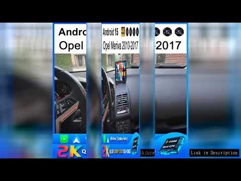 2Din Android 15 Car Radio For Opel Meriva 2010 2011 2012 2013 2014 2015 2016 2017 Multimedia Video P