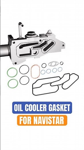 Oil Cooler Gasket Kit for Navistar DT466 / DT466E / I530P
