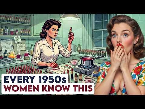 The FORGOTTEN Beauty Brands 1950s Women Couldn't Live Without