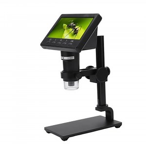 RHO-microscopes vidéo USB Microscope Numérique LCD 4,3 Pouces Grossissement 1000X Zoom Caméra Stéréo outillage camera Prise UE