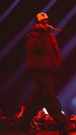 OBB Media on Instagram: "cause i’m heartless💔 @theweeknd 🎥 Billions Club Live: The Weeknd on @spotify"