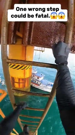 Climbing an Abandoned Offshore Platform – POV Adventure!
