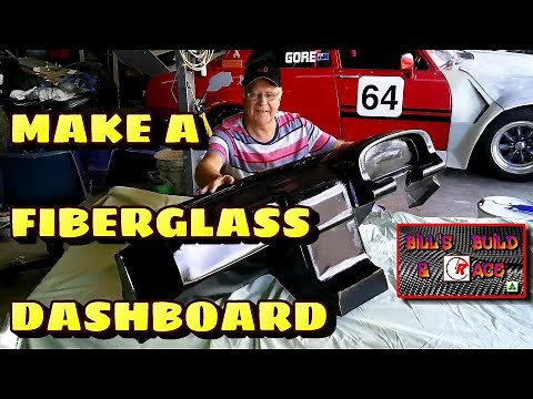 Make Yourself a Fiberglass dashboard