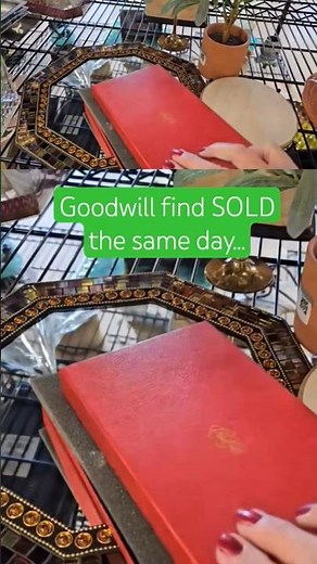 $8 Goodwill find SOLD the same day for 3x profit! #thrifthaul #goodwill #thrifting #thrift #reseller