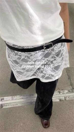 Lara Bußmann on Instagram: "Lace details fashion trend for 2026 🤍"