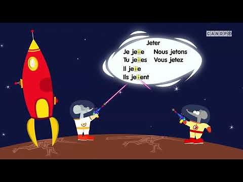 Le présent des verbes en er Canopé