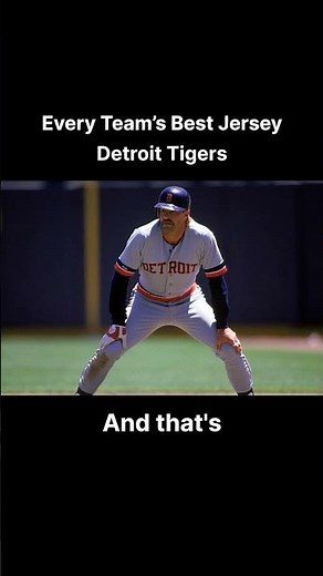 Best jersey in Detroit Tigers history