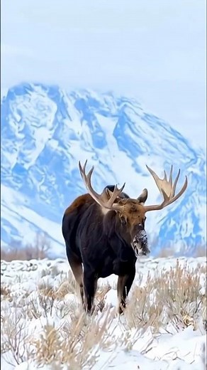 When a Moose Attacks at 55 km/h… One Hit Can Kill You