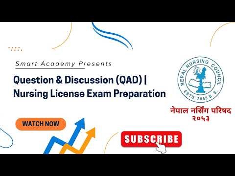QAD Nursing License Exam Preparation | Question-Answer Discussion