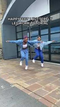 How to do Happyfeet | Butterfly Legwork Dance Tutorial (Simpler Version)