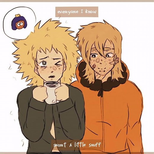 tweek tweak - Kenny McCormick - south park animation edit