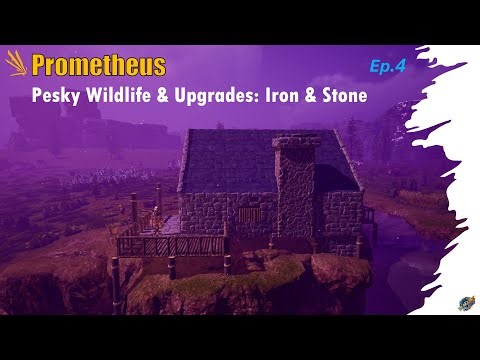 ICARUS: Prometheus (2025) | EP.4 | Pesky Wildlife!! Iron Age Unlocked, Base to Stone & New Mount