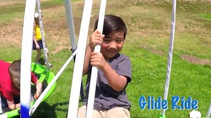 Watch Sportspower Mountain View Metal Swing, Slide and Trampoline Set on Amazon Live