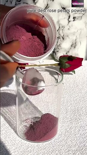 🌹 How to Make Rose Petal Powder at Home | 100% Natural Beauty Secret!