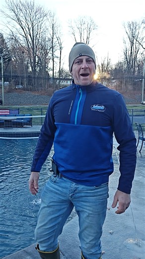 The beautiful ice forming around our fountains/hot tub reminded us of a recent visit to the ice hotel in Quebec! | Juliano's Pools