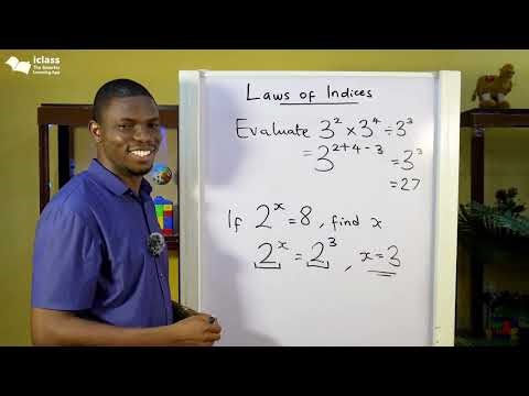 Laws of Indices: How to Solve Indices Problems