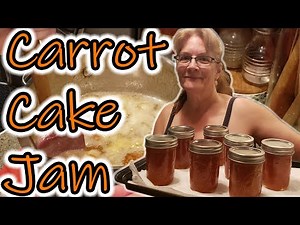 My Carrot Cake Jam Recipe!!
