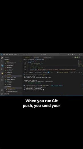 Git Push Explained in 30 Seconds (Upload to GitHub) | Day 10