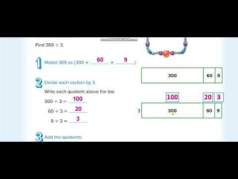 Grade 5 Chapter 3 Lesson 7 Distributive Property and Partial Quotients