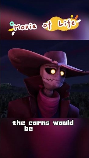 The scarecrow woke up with a jolt,finding himself with ten thousand corn children #shorts