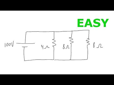 DC Circuit Problem 2 (Resistors in Parallel)