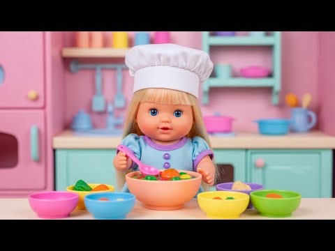 Baby Chef Makes Vegetable Soup 🍲 | Play Time Kids World