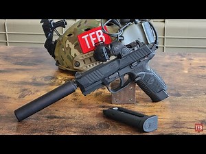 Testing out the New FN 502 Tactical 22LR Pistol
