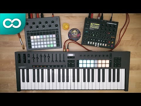 Multiple MIDI channels, Launchkey and an epic DAWless setup