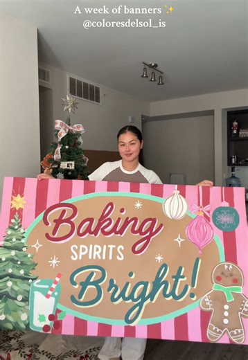 Hand Painted Christmas Banners: Your Favorite Designs