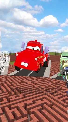 GUESS ALL SIZE TOW MATER CARS TEAM BIG MAZE Garry's Mod