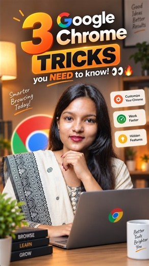 3 Google Chrome Secret Tricks You NEED to Know! 👀🔥 #shorts