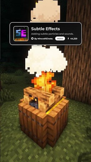 BEST Minecraft Effects MOD #shorts