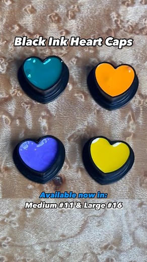 Available now at UTS!! 🖤 🖤 🖤 #ultimatetattoosupply #inkcaps #saferlyinkcaps #inkcups #heartinkcaps #tattooinkcaps | Ultimate Tattoo Supply