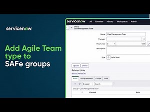 Add Agile Team type to SAFe groups for EAP migration